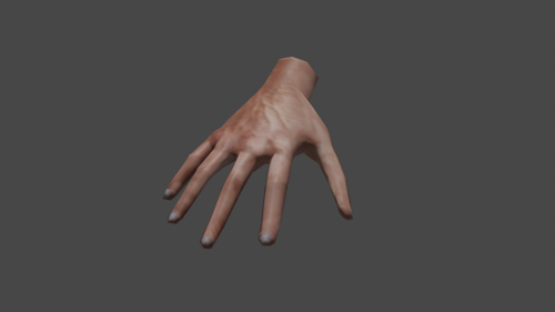 Basic Hand (LOW-POLY) preview image